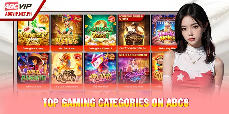 Top gaming categories on ABC8
